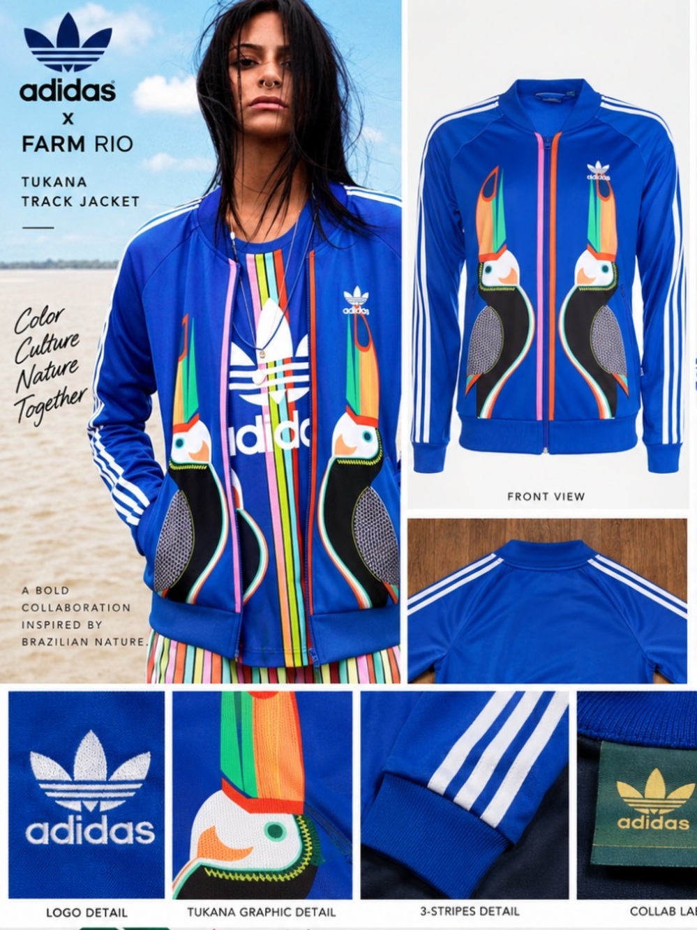 Adidas Originals Farm Rio Tukana Track Jacket